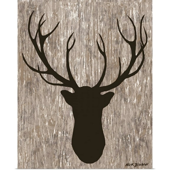 Great BIG Canvas | Rolled Nicholas Biscardi Poster Print entitled Wilderness Deer