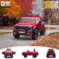 thumbnail image 3 of VOLTZ TOYS Ford Super Duty F450 Dually 2 Seaters 24V Ride-on Truck with Dual Rear-Wheel, Remote Control, EVA Tires, Licensed, 3 of 6