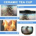 thumbnail image 4 of Taza de té Kung Fu, mini taza maestra, hecha a mano, juego de té de cerámica, taza de té, taza de té torneada en un solo horno, 4 of 5