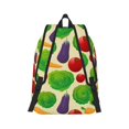 thumbnail image 6 of Rocae Vegetable for Durable Canvas Backpack Leisure Large Bag Travel Rucksack Multi-function Backpack Medium, 6 of 8