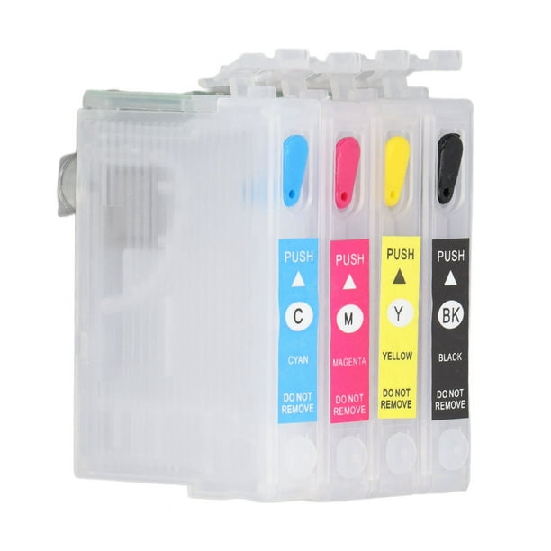 Printer Inkjet Cartridge 4 Pcs Ink Cartridge Refill Ink Cartridge