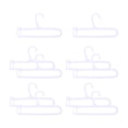 thumbnail image 4 of Perchas para ropa de muñecas Sunnimix 10 Uds, 4 of 8