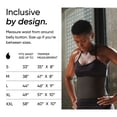 thumbnail image 6 of Sweet Sweat Waist Trimmer, by Sports Research - Matte Black - XXL, 6 of 8
