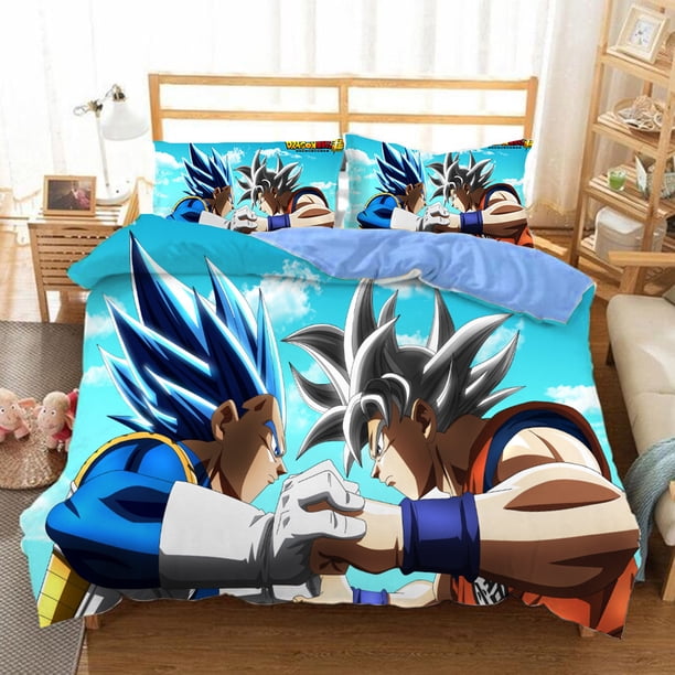 Cool Dragon Ball Z Bedding Bed Set Twin Full Queen King Size Anime Goku 