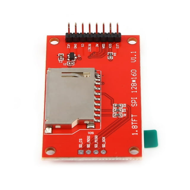 Módulo de pantalla LCD TFT SPI de 1,8 pulgadas ST7735 128x160 51/AVR/STM32/ARM 8/16 bits
