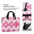 thumbnail image 4 of FORMRS 16" Laptop Bag Carrying Sleeve Case with Handle Travel Shoulder Briefcase, Heart Geometric, 4 of 8