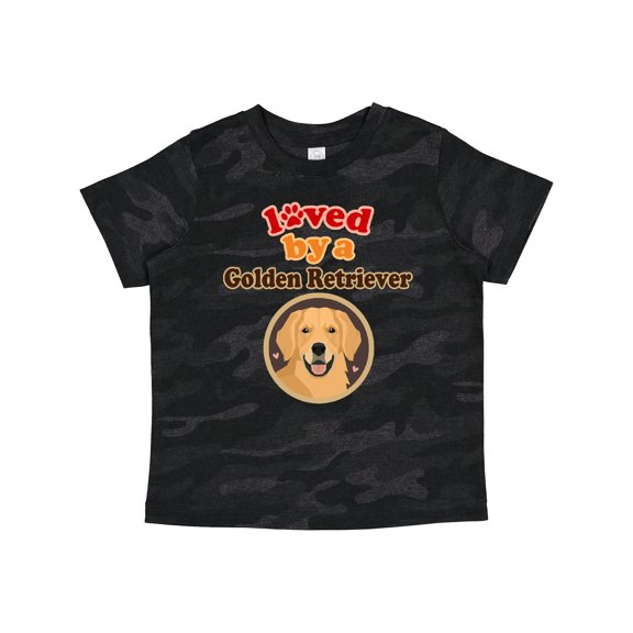 Inktastic Golden Retriever Dog Lover Boys or Girls Toddler T-Shirt