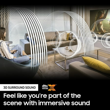 Samsung - 5.1-Channel Soundbar with Wireless Subwoofer and Acoustic Beam - Black