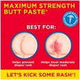 thumbnail image 2 of Boudreaux's Butt Paste Maximum Strength Diaper Rash Cream, Ointment for Baby, 4 oz Tube, - 3 Pack, 2 of 7