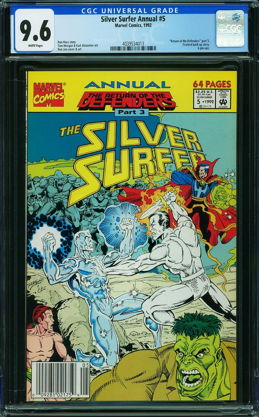 Cover of Silver Surfer Annual #5