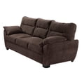 thumbnail image 4 of Sala 3-2 TRINITY Monza 2 Piezas (Sofá, Love Seat) Chocolate Para Sala, 4 of 8