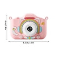 thumbnail image 3 of Ganfancp Cámara Digital para Niños Regalos Cámara 2.0Inch Pantalla Recargable Delantera y Trasera Doble Lente 2Mp para Niños 3-10 Años Liquidación 1 Cámara 1 Cordón 1 Manual 1 Cable de Datos, 3 of 6