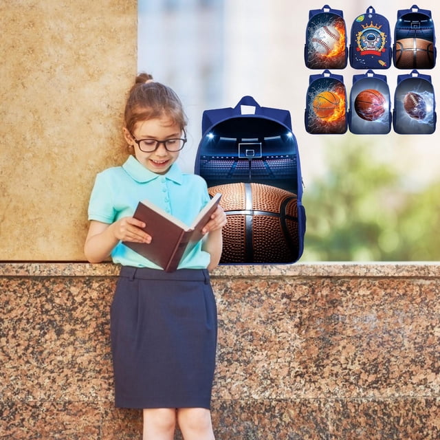 Large Capacity Backpack for School & Travel - Water-Resistant Laptop Backpack with Cushioned Back for Men & Women
