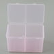 thumbnail image 1 of Caja de almohadillas de algodón transparente,Almacenamiento de almohadillas de algodón transparente Caja de almacenamiento de algodón removedor de maquillaje Caja de almacenamiento de almohadillas de algodón transparente Diseño de clase mundial, 1 of 8