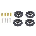 thumbnail image 1 of Heated Bed Leveling Nut Hand Leveling Nut Hot Bed Spring Screws Set for 3D Printer, 1 of 4