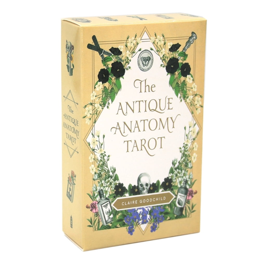 Tarot Cards With Guidebook Antique Anatomy Tarot Deck 78 Cards Vintage ...