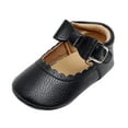 thumbnail image 1 of XDZJLR Baby Sneakers Girls Bowknot First Buckle Strap Toddler Soft Bottom Breathable Princess Sneaker, 1 of 5