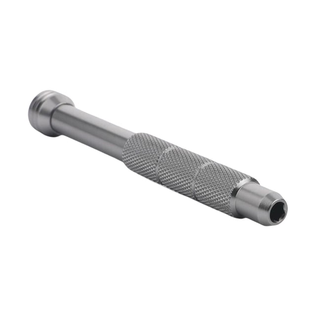 Mango de destornillador hexagonal para broca hexagonal de 4mm, mango de aluminio, soporte de broca de repuesto para reparación de electrónica, Cola punta de destornillador