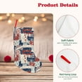 thumbnail image 4 of Salouo Marine Sailing Print Christmas Decorations Stockings 1 Pack 18'' Xmas Stockings Holiday Stocking Personalized Farmhouse Decor for Home Family Party Tree, 4 of 7