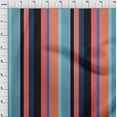 thumbnail image 4 of oneOone Rayon Orange Fabric Stripes Diy Clothing Quilting Fabric Print Fabric By Yard 56 Inch Wide, 4 of 4