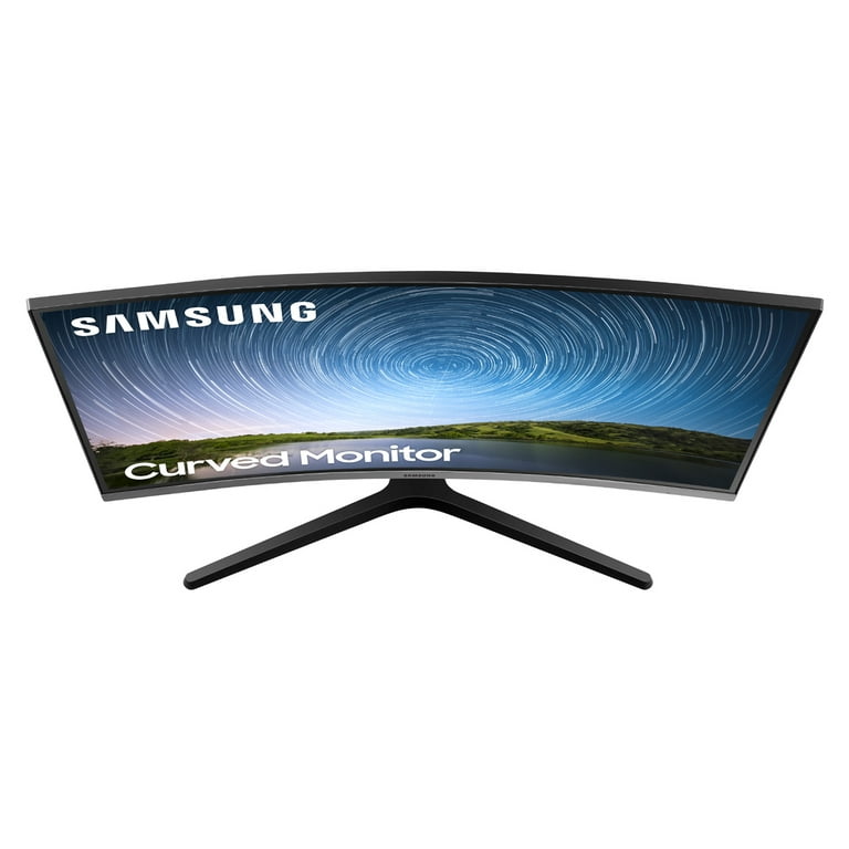 Monitor Curvo Gamer 31.5 Samsung LC32T550FDLX 1000R Negro