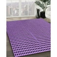 thumbnail image 2 of Ahgly Company Indoor Square Patterned Violet Purple Area Rugs, 4' Square, 2 of 6