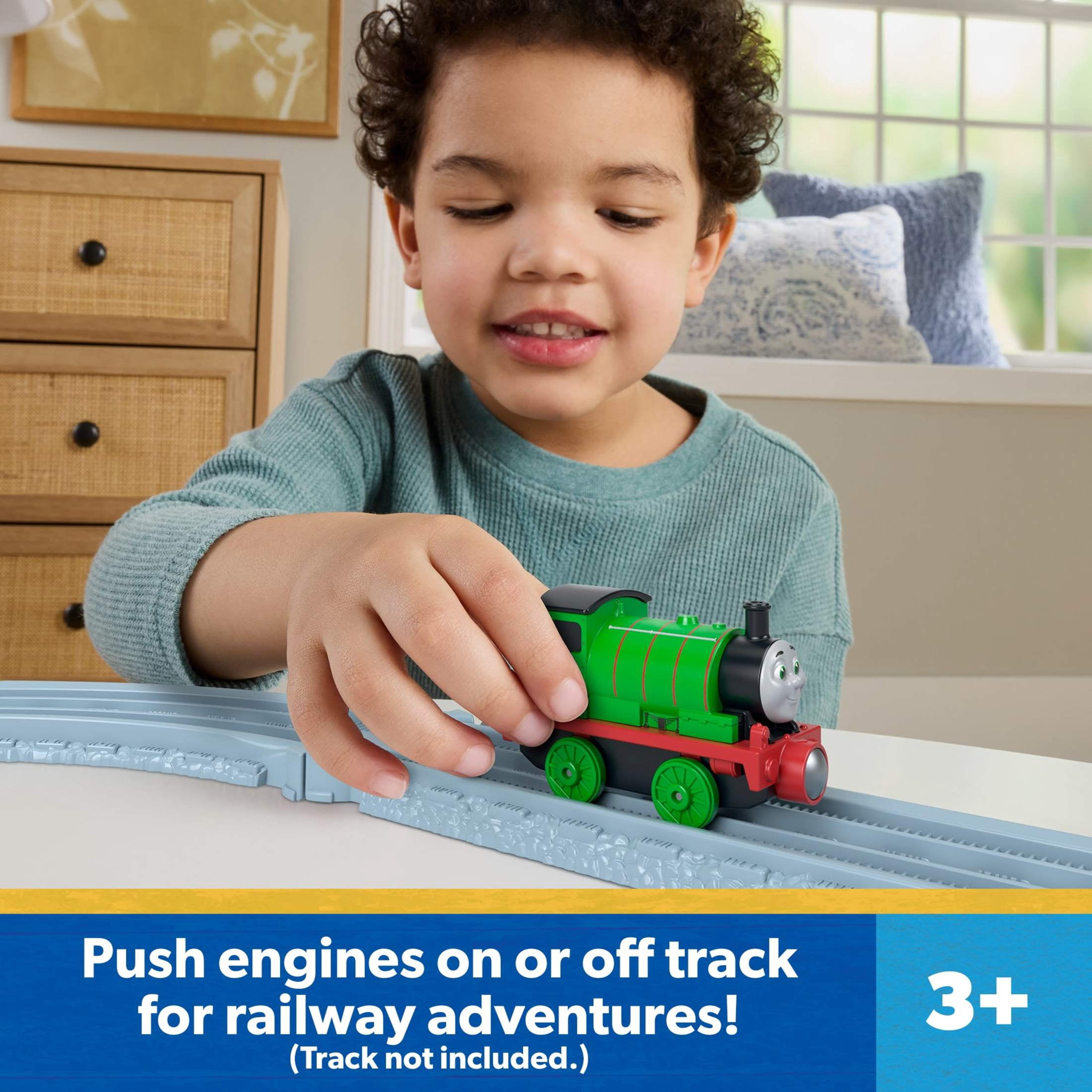 Thomas & Friends by Fisher Price Die-Cast Push-Around Toy Train Engine (Styles May Vary)
