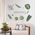 thumbnail image 4 of Naiovety 2 uds pegatina de pared papel tapiz pegatinas autoadhesivas impermeables DIY arte Mural calcomanías decoración de paredes TV Fondo Decoración del hogar, 4 of 6