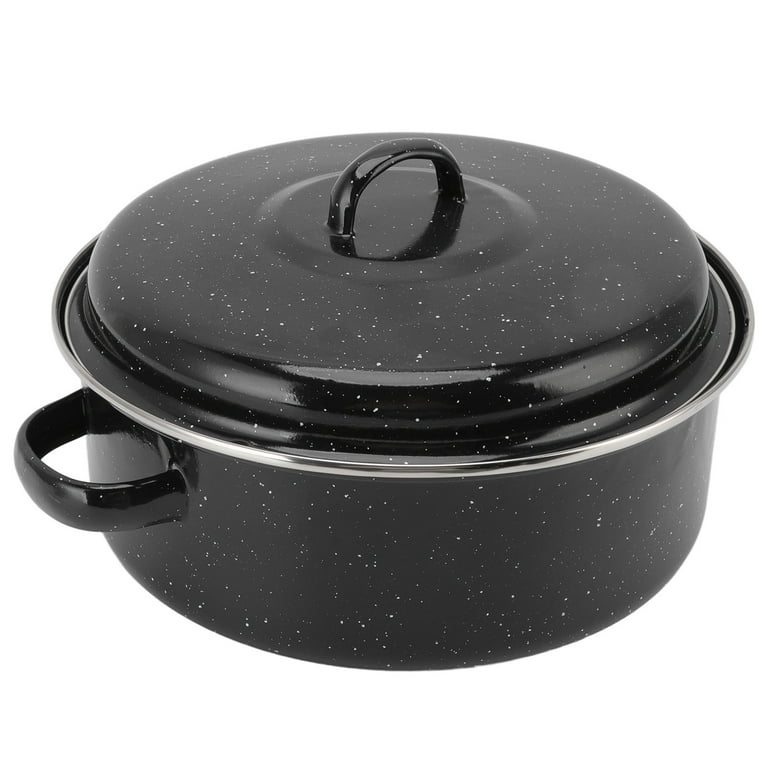 Roasting Pan With Lid - Nonstick Cooking Oven Pan, Roaster Pot For