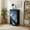 Color-5, variant on 4 Drawer Vertical Storage Dresser Sunset water with Wood Top Fabric Pull Drawers