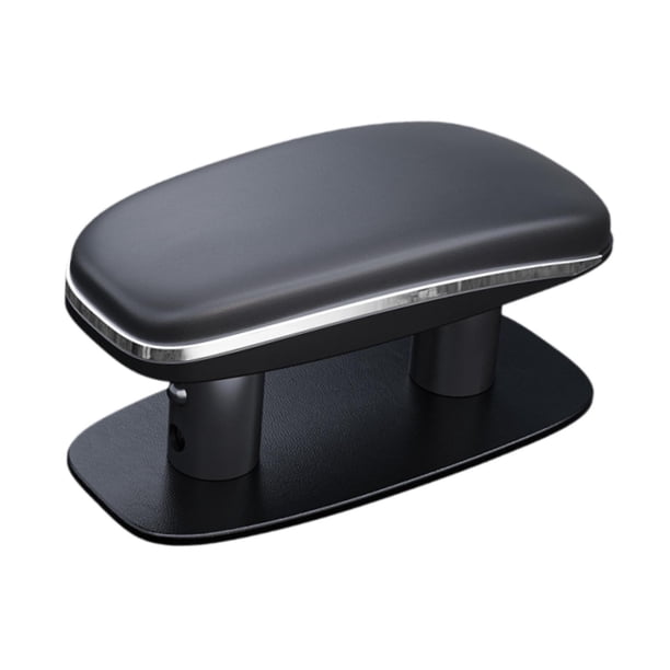 Almohadilla para reposabrazos de puerta de coche, antigolpes, para la mayoría de los vehículos, accesorios interiores automotrices negro