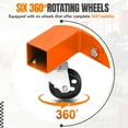 thumbnail image 7 of GARVEE 2 Ton(4400lbs) Folding Hydraulic Engine Hoist,Heavy Duty Carbon Steel Engine Lifting Hoist,Orange, 7 of 7