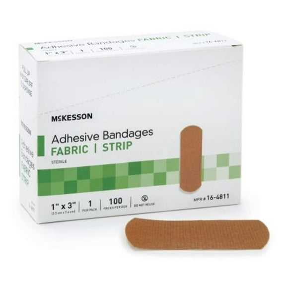 McKesson 164811 Adhesive Strip, Case of 2400