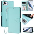 thumbnail image 2 of GANGXUN Wallet Case for iPhone 16e – Magnetic Closure, RFID Blocking, Wrist Strap, Wireless Charging Compatible, 2 of 6