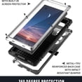 thumbnail image 2 of TECH CIRCLE for Samsung Galaxy S23 Plus Metal TPU Case with Kickstand & Built-in Camera & Screen Protector, Aluminum Metal Glass Shockproof Waterproof Military Heavy Duty Sturdy Cover,Silver, 2 of 9