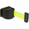 Lavi Industries 50-3015WB-18-FY-S7 Wall Mount 18 ft. Retractable Belt Barrier, Fluorescent Yellow