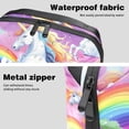 thumbnail image 4 of Unicorn Travel Organizer Cable Wire Cord and Cable Charger Bag Waterproof Oxford Cloth Electronic Accessories Storage Case 5.9x9.44x3.14 in, 4 of 6
