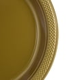 thumbnail image 3 of JAM Paper Bulk Round Plastic Party Plates, Gold, 200/Box, Medium, 9", 3 of 4