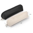 thumbnail image 3 of 2pcs Pencil Case, TSV Pencil Bag PU Leather Pen Cases Small Zipper Pouch for Pens, Markers, Coins, 3 of 5