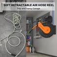thumbnail image 2 of Manguera de aire retráctil Jiraffe Tools TA15B, manguera híbrida retráctil de 15 m, 2 of 7