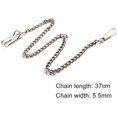 thumbnail image 2 of Pocket Watch Chain with 2 Hooks,Watch Chain Classic Pocket Watch Accessories for Men, 2 of 5