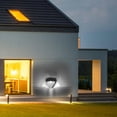 thumbnail image 3 of Feelfreeau, luces solares, impermeable, reflector de luz de pared para jardín trasero Blanco kusrkot Luz de pared, 3 of 8