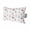 Blue, Red, White, variant on Chaise Lounge Headrest Pillow 1 Pack, Coastal Sailing Boats Waterproof Chair Pillows with Insert & Adjustable Elastic Strap for Beach Pool Recliner, Blue Gray Nautical Country Plaid Outdoor Pillow