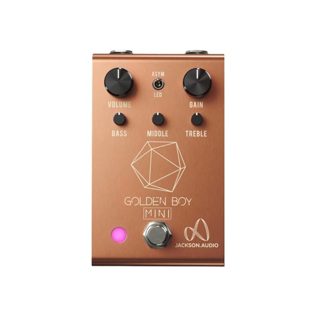 Pedal Overdrive Jackson Audio oro rosa Boy Mini gb