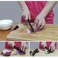thumbnail image 2 of Kitchen Ceramic Knife Set Professional Knife With Sheaths, Super Sharp Rust Proof Stain Resistant (6" Chef Knife, 5" Utility Knife, 4" Fruit Knife, 3" Paring Knife, One Peeler), 2 of 8