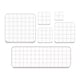 thumbnail image 5 of 6 bloques de estampado acrílico DIY regalo decorativo transparente para hacer álbumes de recortes, 5 of 9