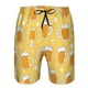thumbnail image 3 of Fotbe Beer Trajes de Baño Estampados para Hombre, Shorts de Verano de Secado Rápido, Ropa de Playa, Bañadores-Large, 3 of 6