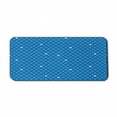 thumbnail image 1 of Blue Computer Mouse Pad, Bold Polka Dots in Blue and White Colors Fun Retro Style Kids Design, Rectangle Non-Slip Rubber Mousepad X-Large, 35" x 15" Gaming Size, Blue Pale Blue White, by Ambesonne, 1 of 2