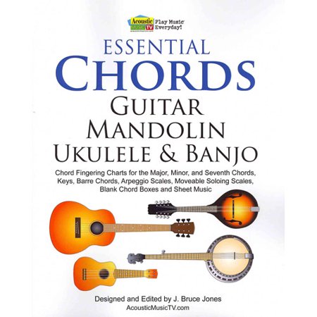 Mandolin movable mandolin chords : Essential Chords, Guitar, Mandolin, Ukulele and Banjo: Chord ...