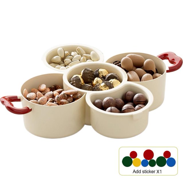 Plateau de Fruits, table Basse de Salon, Plateau de Fruits Secs pour la Maison